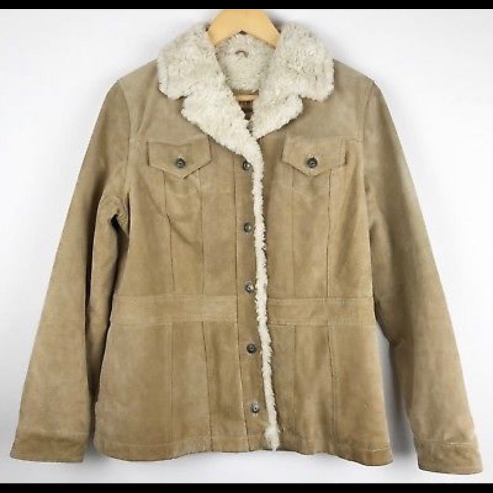 {WILSON’S LEATHER} Suede Jacket (Reg. $200)